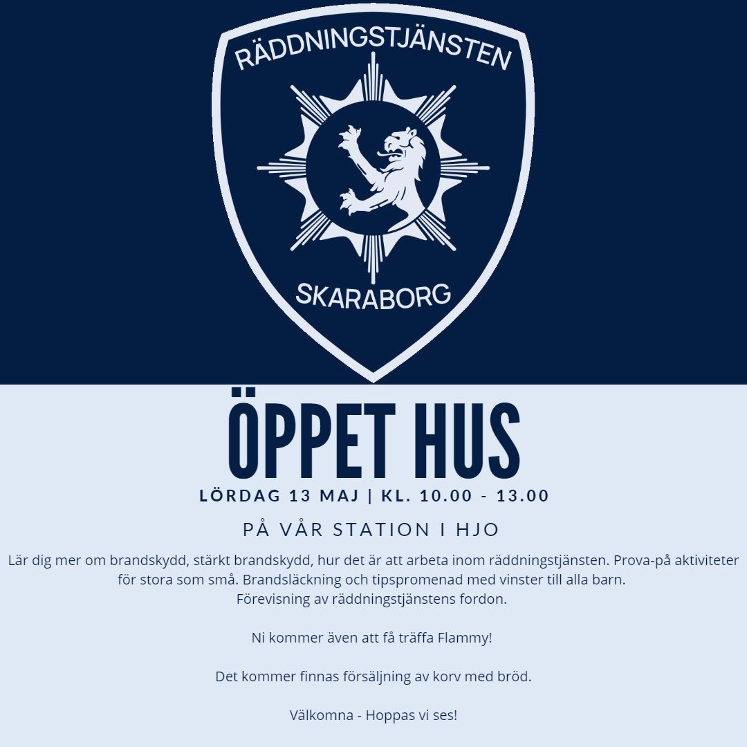Välkomna på öppet hus!